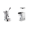 La Pavoni Professional Lusso + Rocket Espresso FAUSTINO 3.1, white