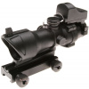 Puškohľad 4x32 ACOG s kolimátorem, ACM + doprava zdarma