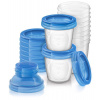 Philips AVENT VIA Variant: Philips AVENT VIA Poháriky s vrchnákom 180 ml 10 ks