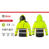CXS Canis Pracovné oblečenie Hi-Viz zateplená bunda CXS BENSON Farba: žltá, Veľkosť: L