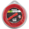 ARNOLD Žací struna AF 3.14, 3.3 mm x 36.5 m, červená, kruhová, kroucená