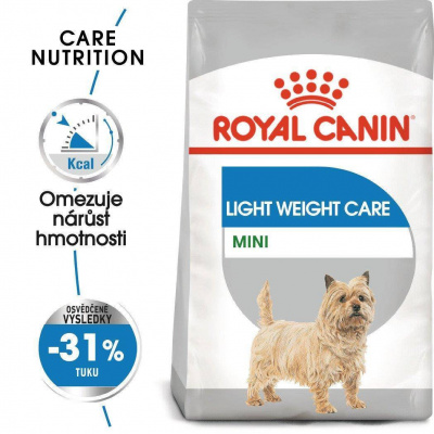 ROYAL CANIN CCN Mini Light Weight Care 3kg + PREKVAPENIE PRE VÁŠHO PSA