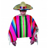 Kostým, maska - Mexický outfit Poncho Super DD 105 Mexiko (Mexický outfit Poncho Super DD 105 Mexiko)