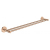 Grohe Essentials - Dvojramenný držiak na uteráky, Warm Sunset 40802DA1