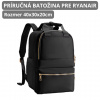 Dámska príručná batožina ruksak pre Ryanair čierna