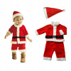 Kostým pre chlapca- Vianočný kostým QQQQ. 80 (Santa vianočný kostým pre deti)