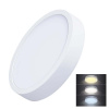 Solight LED mini panel CCT, zapustený, 24W, 1800lm, 3000K, 4000K, 6000K, kruhový WD174