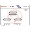 BREMBO Sada brzdových platničiek kotúčovej brzdy BREMBO P 85 131