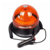 Oranžový výstražný magnetický maják LED 12-24V - kulatý, ECE R10
