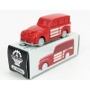 Officina-942 Fiat 1100 Bl Giardinetta Metallica Carrozzeria Monterosa 1958 1:76 Červená slonovina