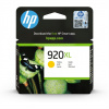 HP 920XL Yellow Ink Cart, 6 ml, CD974AE (700 pages) CD974AE#BGY