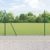 zahrada-XL Plot s stĺpmi Zelená 1.6 x 10 m Ocel potiahnutá PVC 3353496