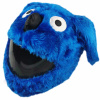 Kryt na motocyklovú prilbu FunnyRiders Blue Dog