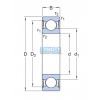 SKF 6315-2RS1/W64 kuličkové ložisko
