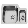 Nerezový drez Sinks DUO 571.1 V ľavý, leštený povrch - hrúbka 1,0mm