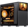 Jonsbo D31 MESH Screen Micro-ATX Gehäuse TempeČervená Glass - Čierna - Gehäuse - Micro/Mini/Flex-ATX