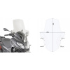 GIVI čelné sklo D5614ST PIAGGIO Mp3 300 HPE 2019