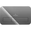 VILLEROY & BOCH ViConnect M200 ovládacie tlačidlo dvojčinné, bezpečnostné sklo, Glossy Grey, 922400RA
