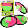 mamido Hra s tanieriky a loptičky na suchý zips CatchBall 2 x loptička SP0747