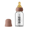 BIBS Baby Bottle sklenená fľaša 110ml Varianta: Woodchuck