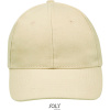 SOL's Collection Kšiltovka Buffalo, baseballová, 6 panelová COT25810012599-beige UNI Béžová