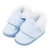 Dojčenské zimné capáčky New Baby modré 3-6 m, 3- 6 m