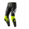 KOŽENÉ NOHAVICE REBELHORN INFERNO BLACK/WHITE/FLUO YELLOW 46
