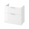 Cersanit City, umývadlová skrinka 80x45x72 cm, biela lesklá, S584-018-DSM