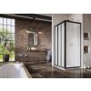 Ravak SPRCHOVÁ PEVNÁ STENA APSS-90 198 black + pearl ku sprchovým dverám 940703R211