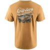 Grundéns Tričko Leroy Brown SS T-Shirt Whiskey - XXL