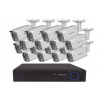 Securia Pro kamerový systém NVR16CHV4S-W smart, biely Nahrávanie: 4TB disk