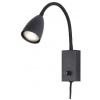 Rabalux Mika nástenná lampa 1x25 W čierna 6719