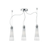 Závesné svietidlo Ideal lux 033952 KUKY SP3 TRASPARENTE 3xE27 60W