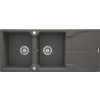 DEANTE ANDANTE granitový drez 116 x 50 cm, antracit metalik ZQN_T213