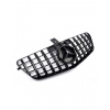 PROTEC Přední maska Mercedes W212 2009-2013 černá, černý znak