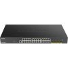 D-Link DGS-1250-28XMP/E 24-port Gigabit PoE Smart Managed Switch with 4x 10G SFP+ ports, 370Watts