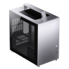 Jonsbo Jonsbo T8 PLUS Mini-ITX Gehäuse, Tempered Glass - silber mini tower herné puzdro, púzdro strieborná; 6970620551753