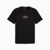 PUMA PÁNSKE TRIČKO GRAPHIC TEE ČIERNE veľ. L