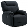 Autronic TV a relaxačné Kreslo, manuální polohování, poťah šedá látka TV-4088 GREY2