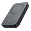 Joyroom Joyroom Power Bank Magnetic Wireless charging, MagSafe, C+U, PD 20W, 10000 mAh, with USB - Lightning cable (0.25m) Black (JR-W020)