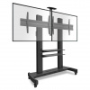 ONKRON Mobile TV Cart Dual TV Stand with Wheels for 40