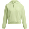 Under Armour ARMOUR FLEECE PRO Dámska mikina, svetlo zelená, XS