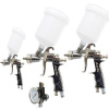 Set striekacích pištolí: Pištoľ 1,3mm + pištoľ 1,7mm + pištoľ 0,8mm + regulátor
