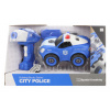 LAMPS Policajné auto pre diaľkové ovládanie skrutky