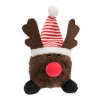 Vianočná hračka pes Loptička Sob plyš 18-29cm TR