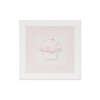 Caramella Baby Pink textilný obraz muffin ružový