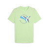 Pánske Tričko s krátkym rukávom PUMA GRAPHICS MULTIPLE CAT LOGO TEE 68482649 – Zelená