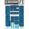 ROCK SHOX 11.4318.003.520 - DECAL KIT 35MM DC WATER BLU