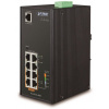 Planet IGS-4215-4P4T priemyselný L2 switch, 8x1Gb, 4x PoE 802.3af 140W, 48-54VDC, -40 ~ 75 ° C, IP30