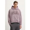 Bavlnená mikina Puma PUMA x RIPNDIP fialová farba, s kapucňou, s nášivkou, 632414 XL
